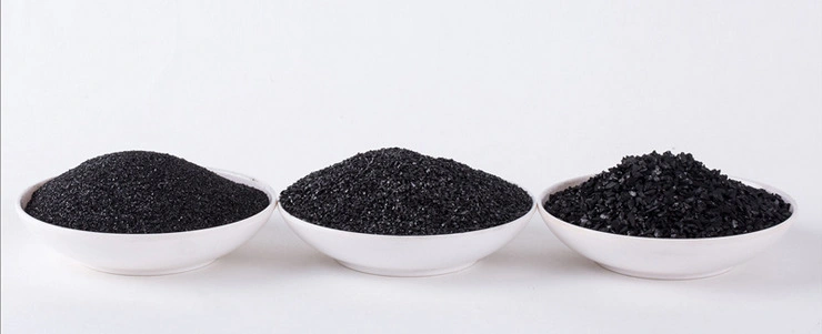 Black Granulated Activated Carbon, 350~450 G/L Granulated Activated Charcoal