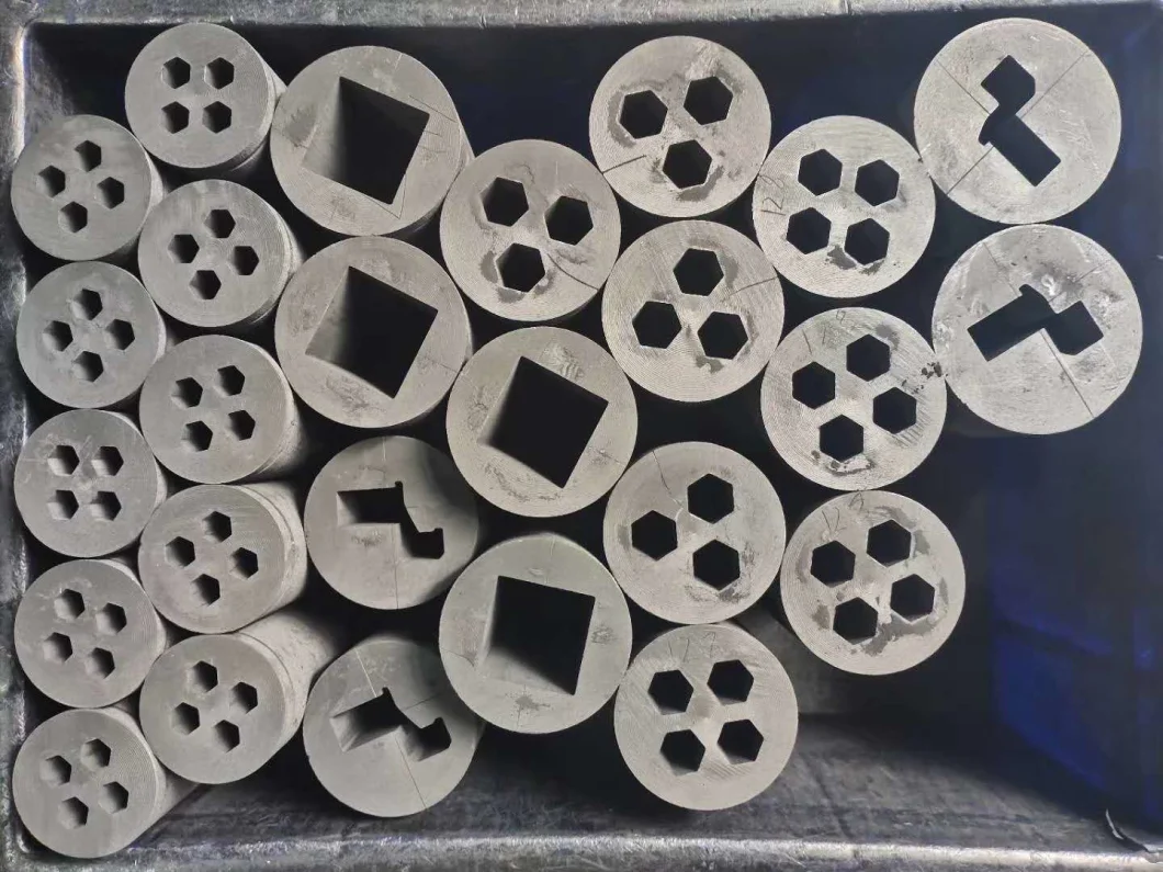 High Density Inside Coated Round Square Hexagon Gear Graphite Mold for Casting Brass/Copper/Bronze