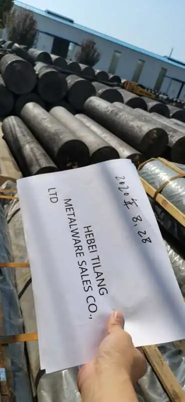 Asia′ S Largest Producer of Graphite Electrode High Power Graphite Electrode HP 350mm