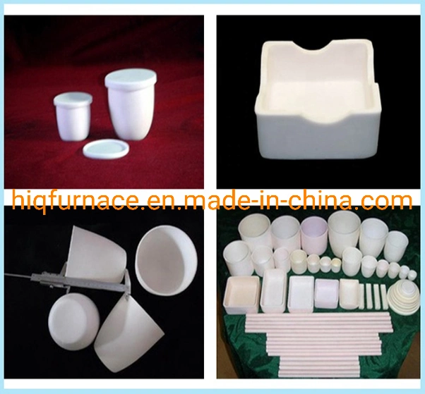 Customized Industrial High Hardness Alumina Ceramic Crucible, 99 Alumina Ceramic Crucible for Lab/Al2O3 Ceramic Crucible