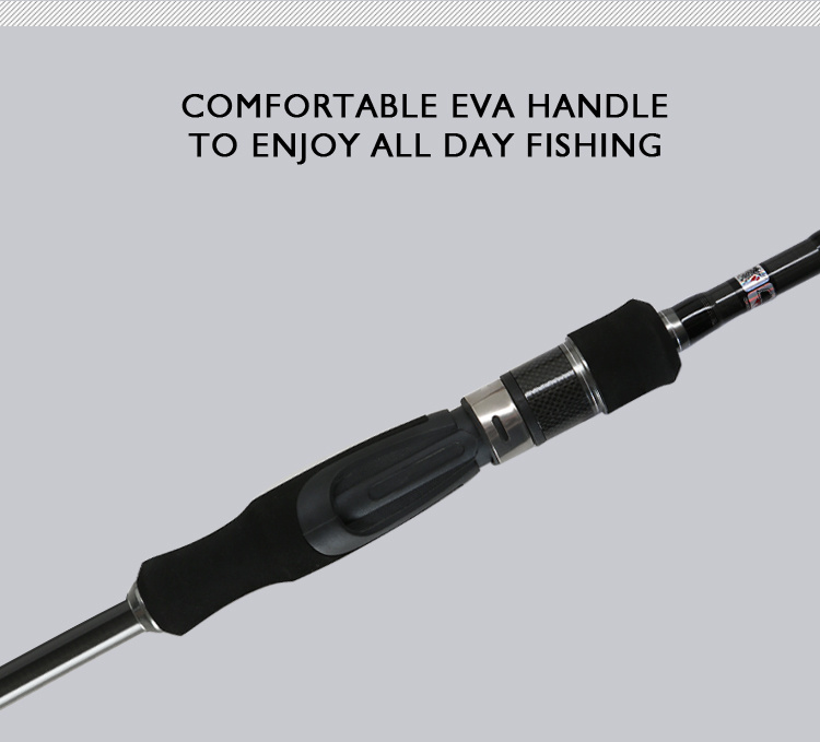 High carbon graphite fiber blank China fishing rod factory spinning bass fishing rod