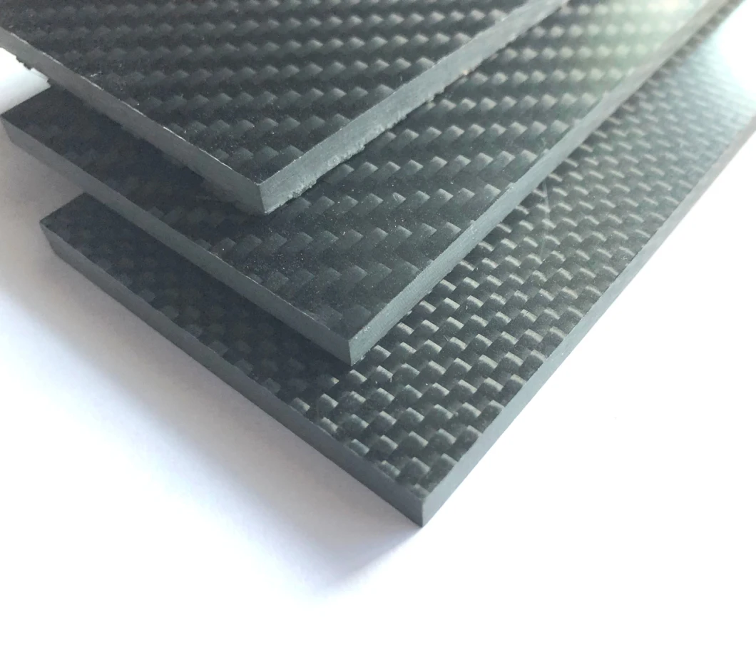 3K Plain/Twill Weave Carbon Fiber Sheet with Factory Price