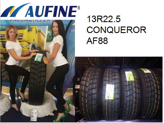 13r22.5 Aufine Brand Tire Sell Well in Africa
