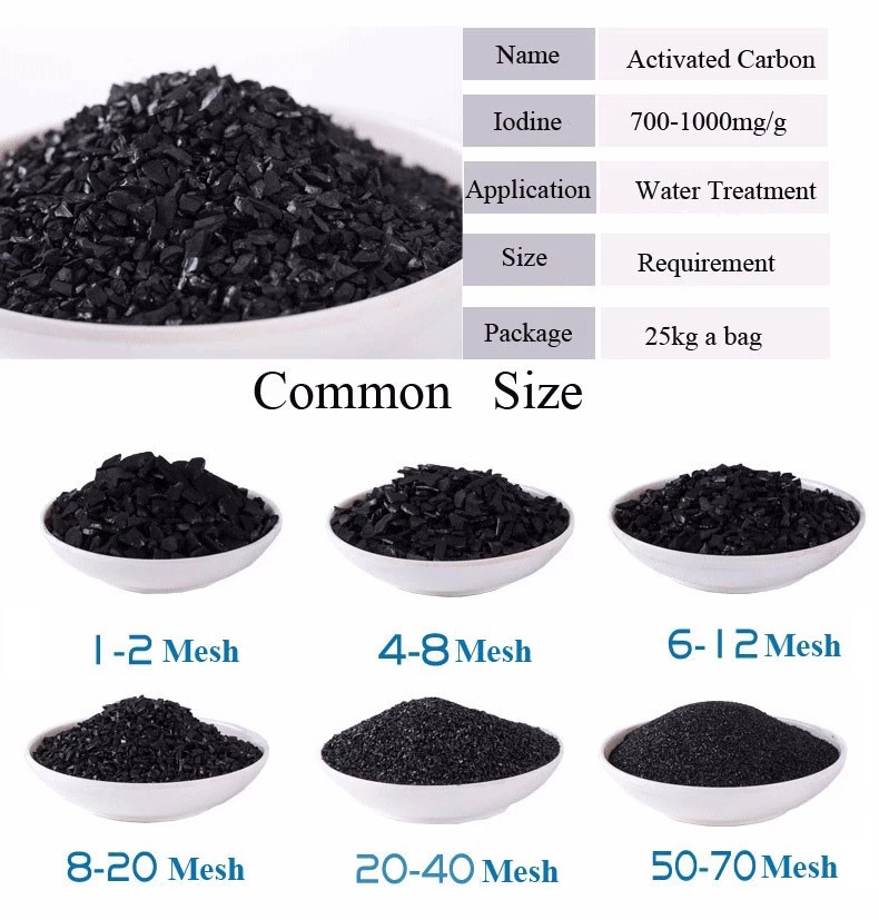 6X12 Granular Activated Carbon/8X30 Granular Activated Carbon