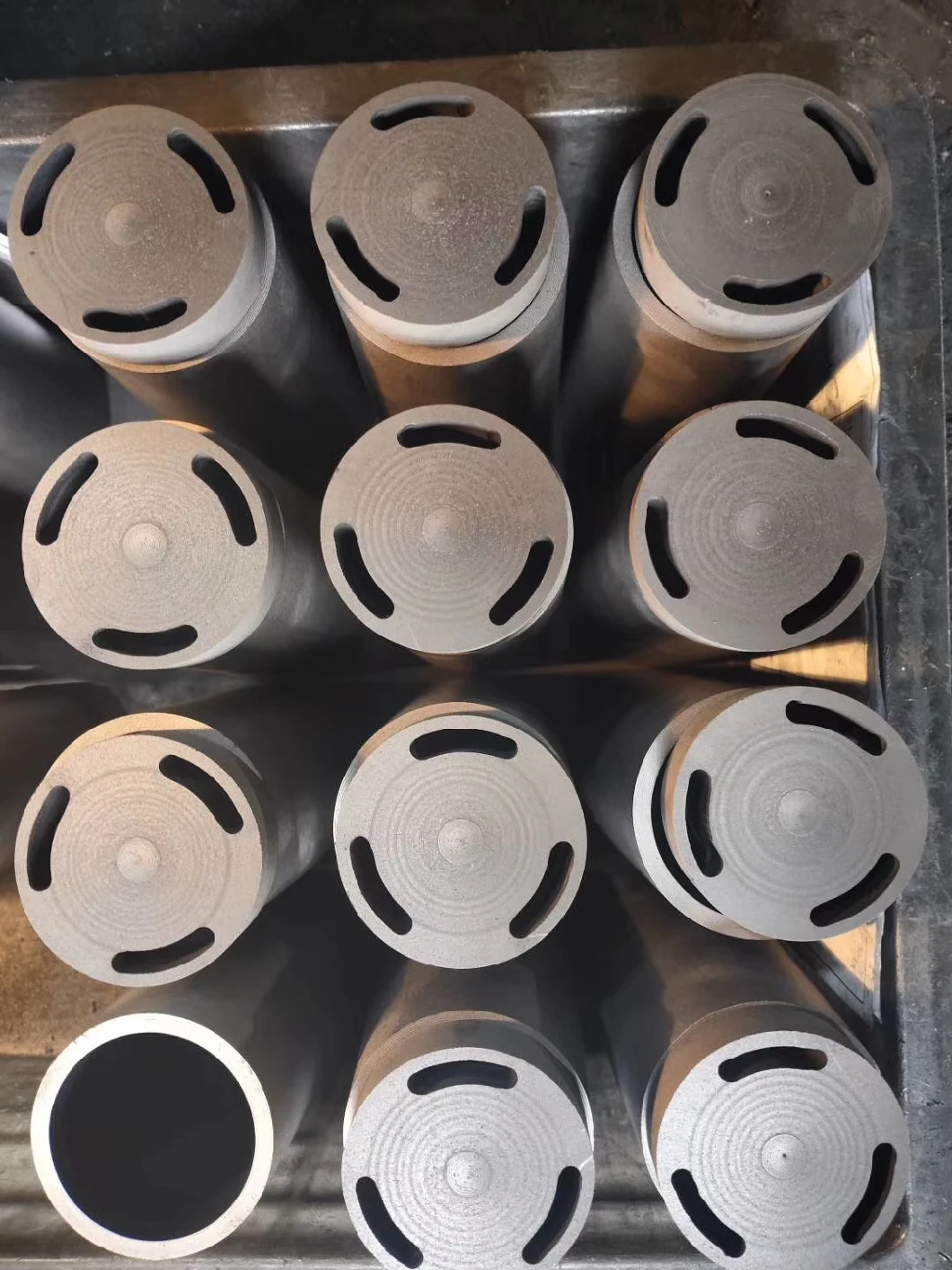 Round Square Hexagonal Gear More Holes Graphite Mold for Continuous Casting Brass