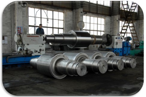 Graphite Cast Steel Rolls for Section Mill