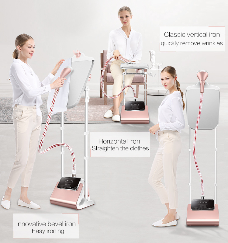 Gamana GS1708A Hot Sales Iron Double Pole Vertical Garment Steamer