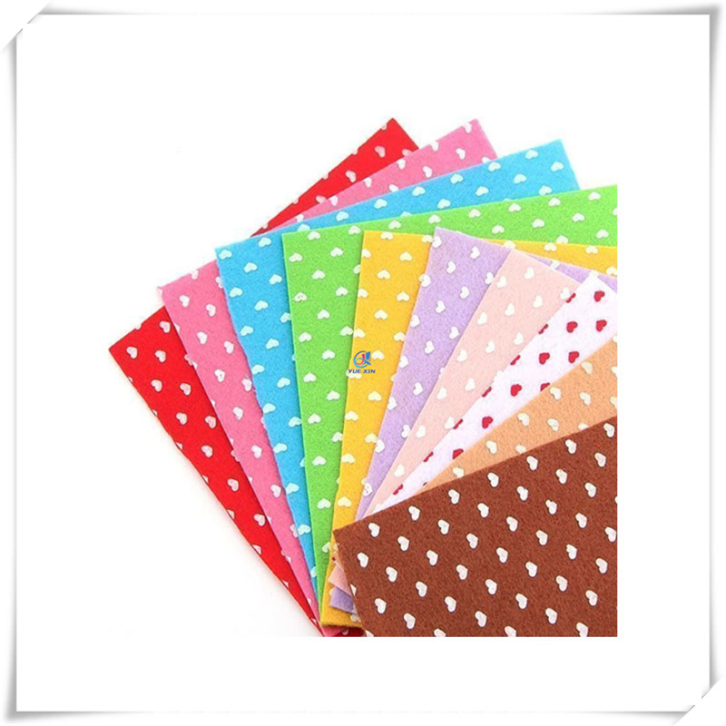 9" X 12" Assorted Pack Printed Craft Felt Handcraft Felt