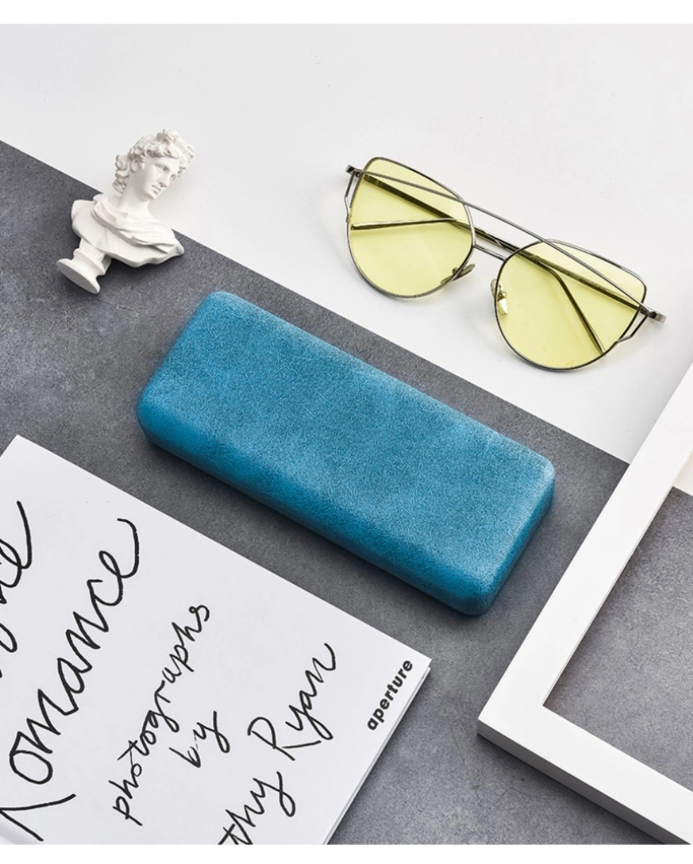 Innovative and Personalized Rectangle Hard Protective Case for Reading Glasses with Felt Lining