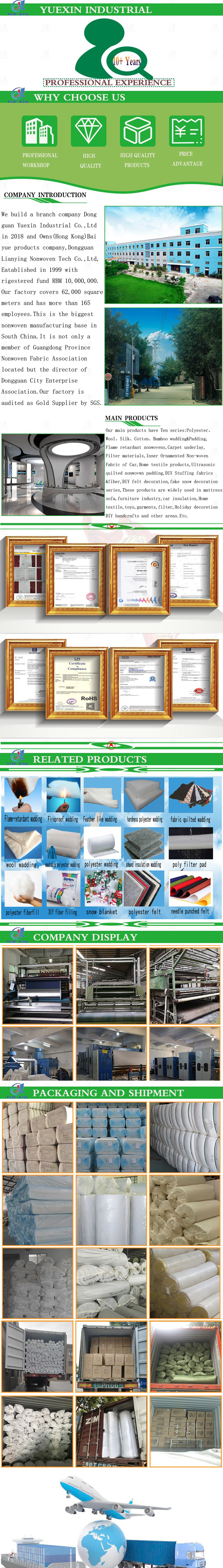 Thermofelt/PP Needlepunch Felt /Soft Felt