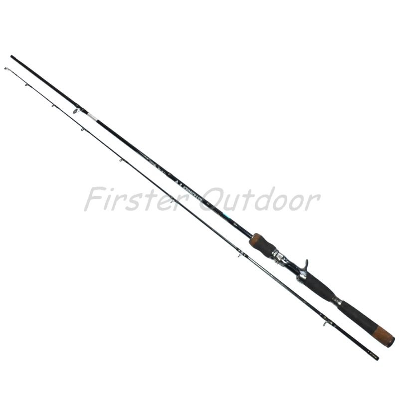 Czcr11 Graphite 2 Piece 2.10m Black Gray Spincasting Fishing Rod