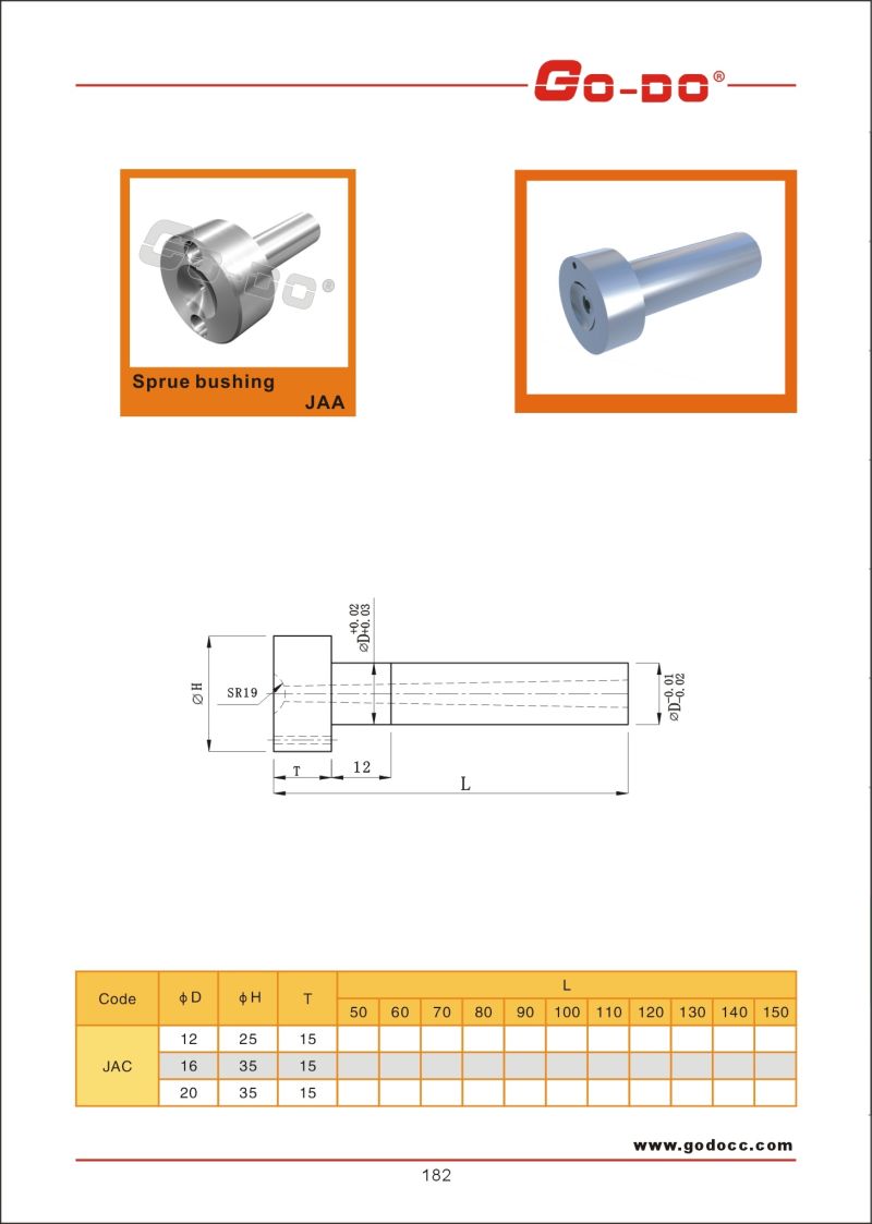 Mold High Precision C Type Sprue Bushing Sell Mould Parts