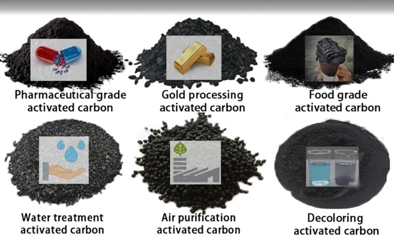 10-24 Mesh Coconut Activated Carbon / Granular Activated Carbon