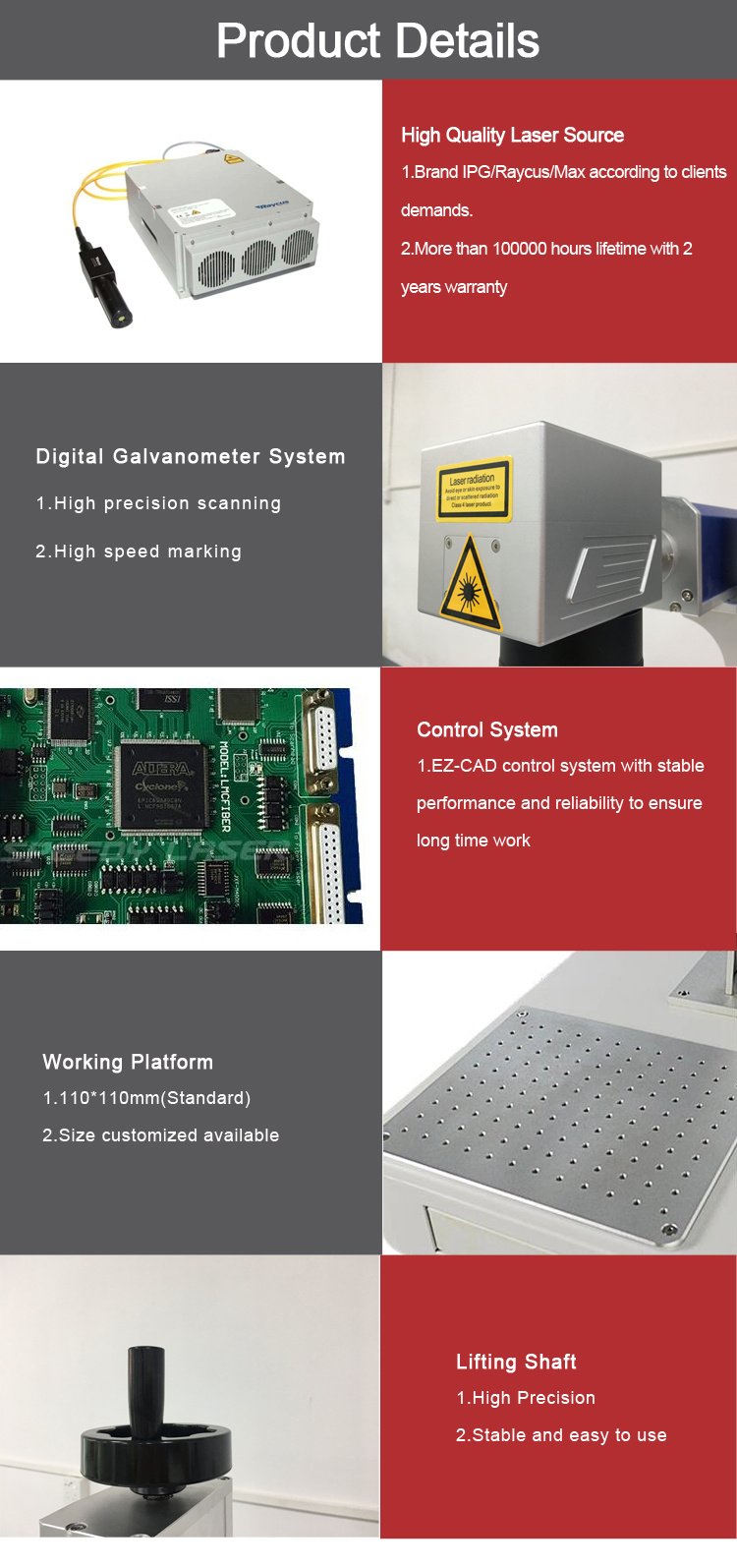 Compact Fiber Laser Marking Machine for Precision Components, Aerospace Components Marking