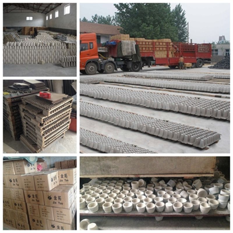China High Purity Carbon Graphite Crucible for Melting Steel