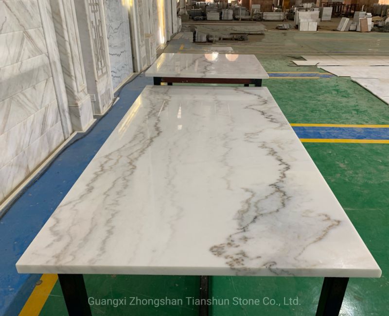 Custom Cut Marble Slab Table Top
