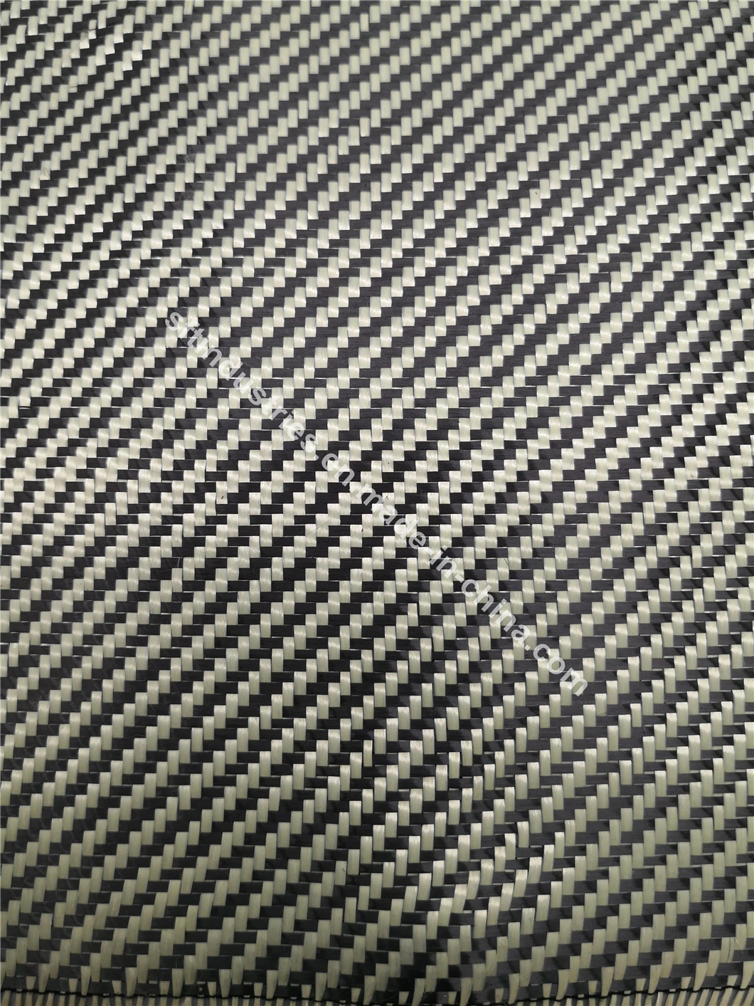 Customized Plain Weave 200GSM Aramid Carbon Fiber Hybrid Cloth