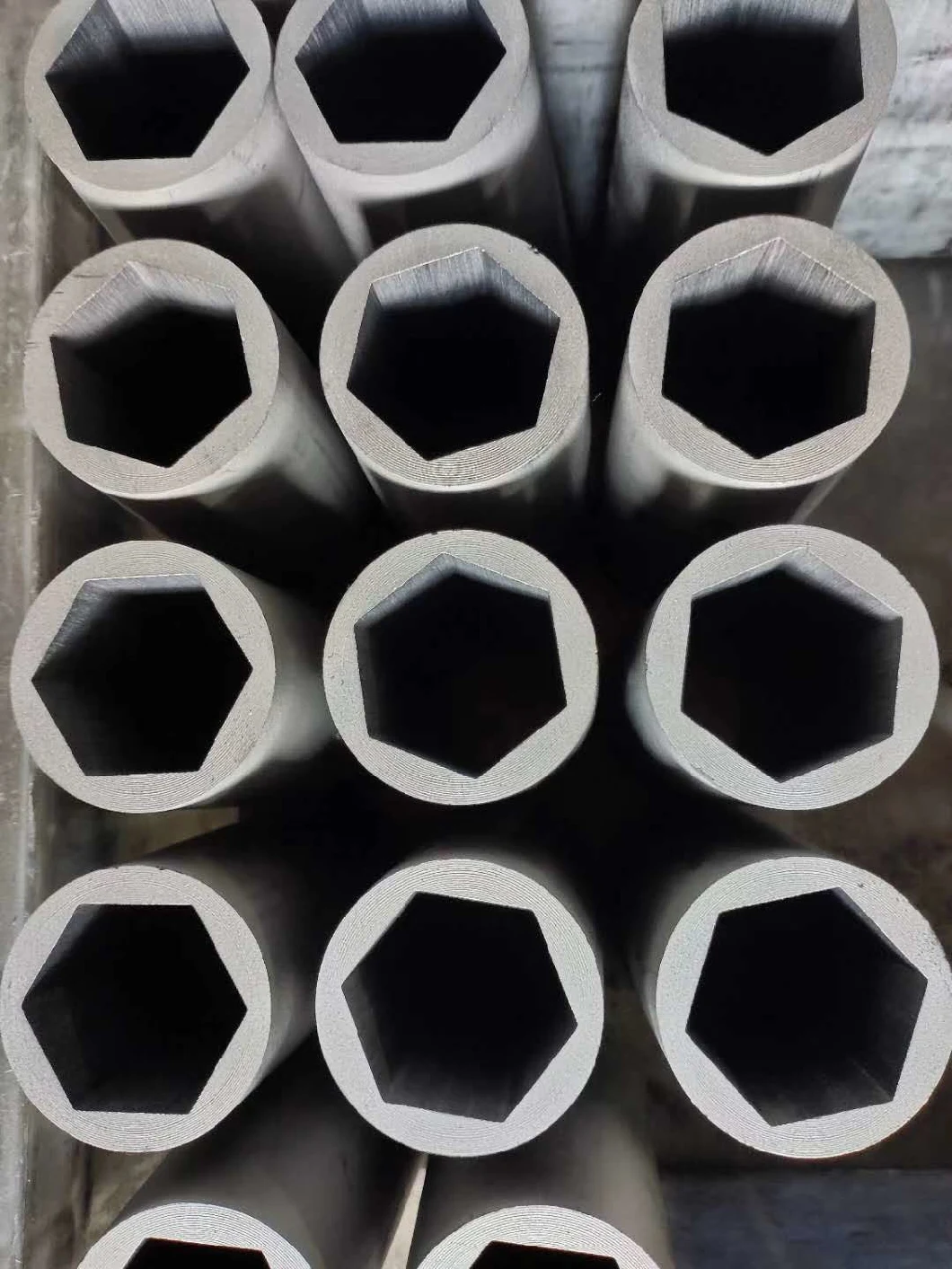 High Density Inside Coated Round Square Hexagon Gear Graphite Mold for Casting Brass/Copper/Bronze