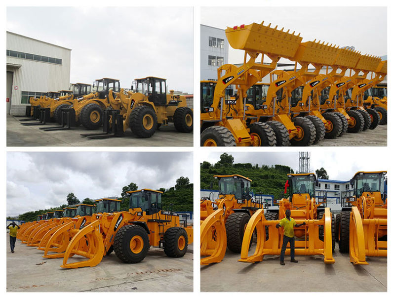 China 3 Ton Sugar Cane Grab Loader