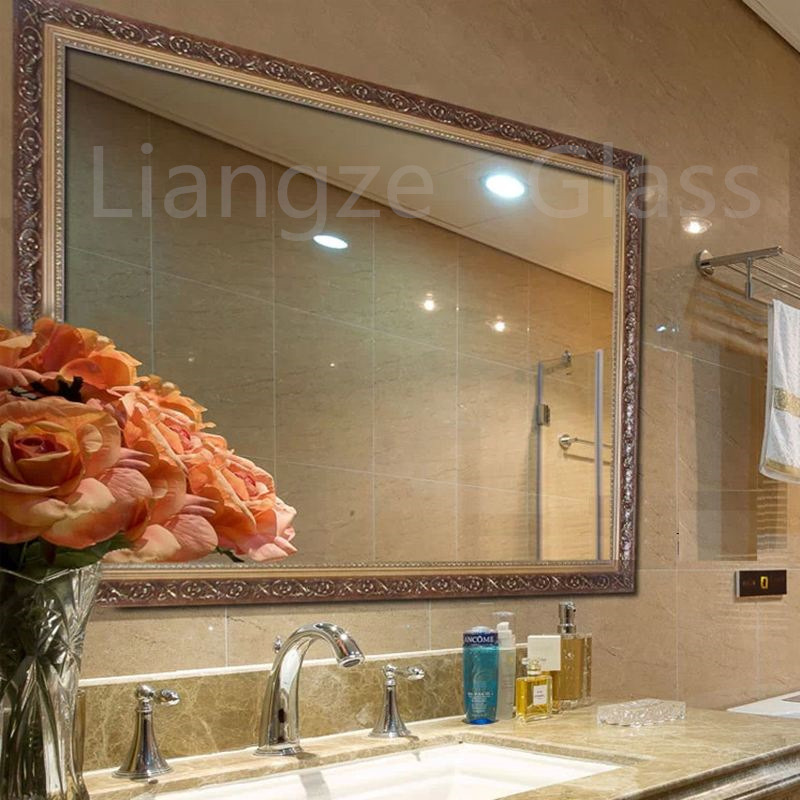 Waterproof Silver Mirror/Copper Free Silver Mirror for Bathroom Decoration