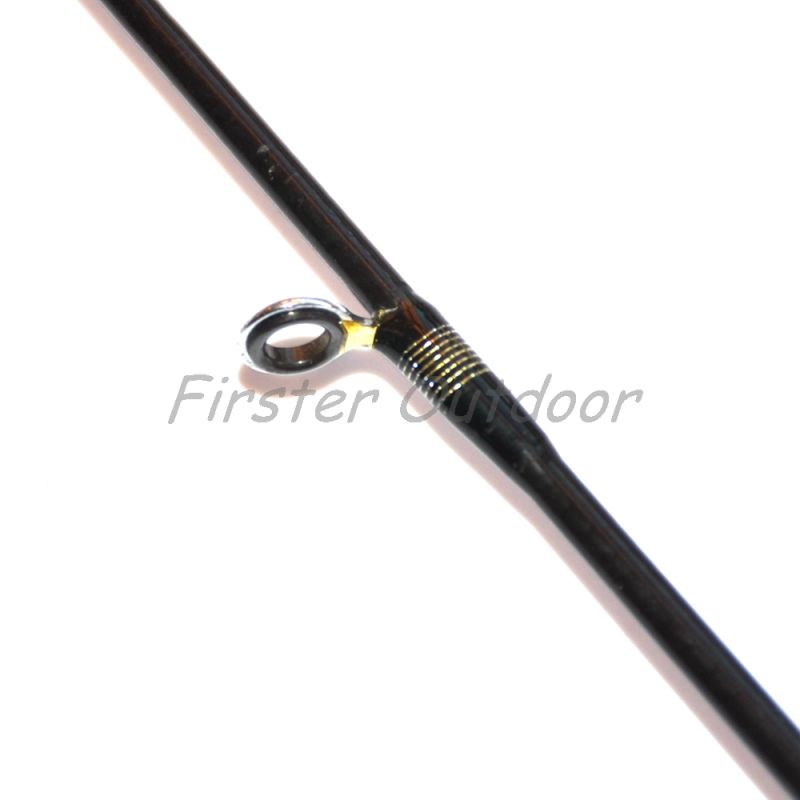 Czcr11 Graphite 2 Piece 2.10m Black Gray Spincasting Fishing Rod
