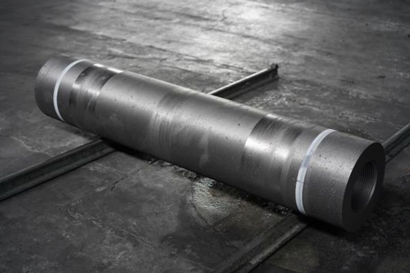 UHP Diameter 200mm Graphite Electrodes for Hot Vacuum Pressing Furnaces