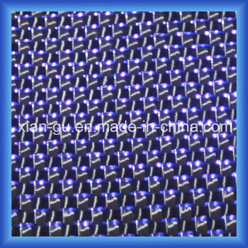 Gemstone Blue Silk Silver Silk Carbon Fiber Cloth