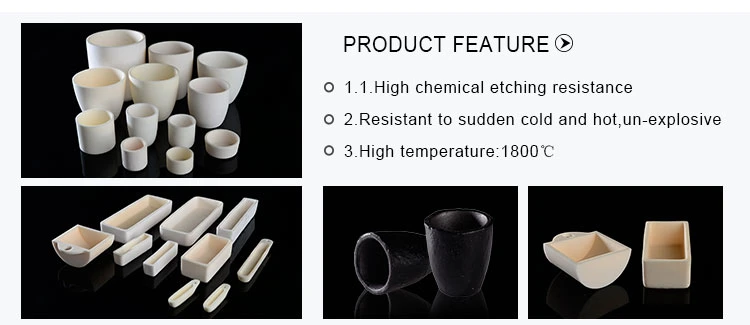 Clay Melting Crucible Refractory Fire Assay Clay Crucible for Sample Melting