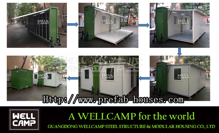 Strong and Durable Expandable Container House/Expandable Prefab House