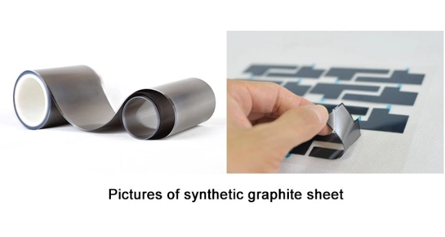 Heat Sink Pyrolytic Graphite Sheet Roll Graphite Flexible Sheet