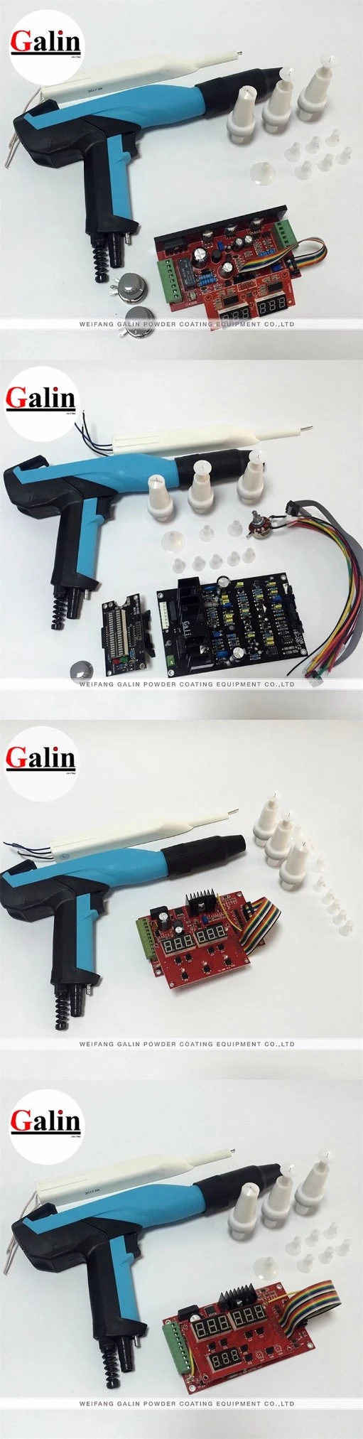 Galin Powder Spray/Paint/Coating Gun (GLQ-L-1BL) with Cascade and Diffrent PCB