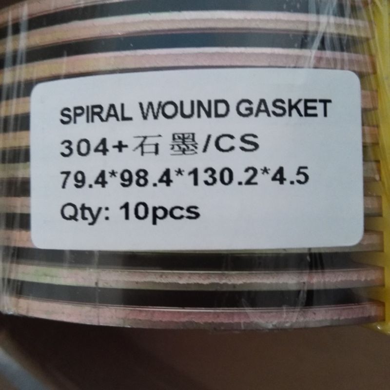 SS304 Flexible Graphite Spiral Wound Gasket