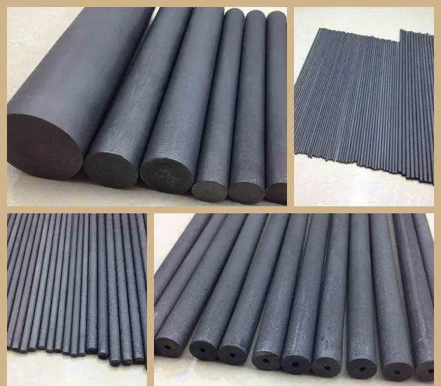 Graphite Carbon Rod for Industrial Furnace High Temperature Treatment