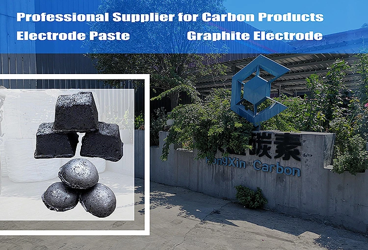 Carbon Electrode Paste Briquettes Sodeberg Electrode for Ferroalloy in Saf