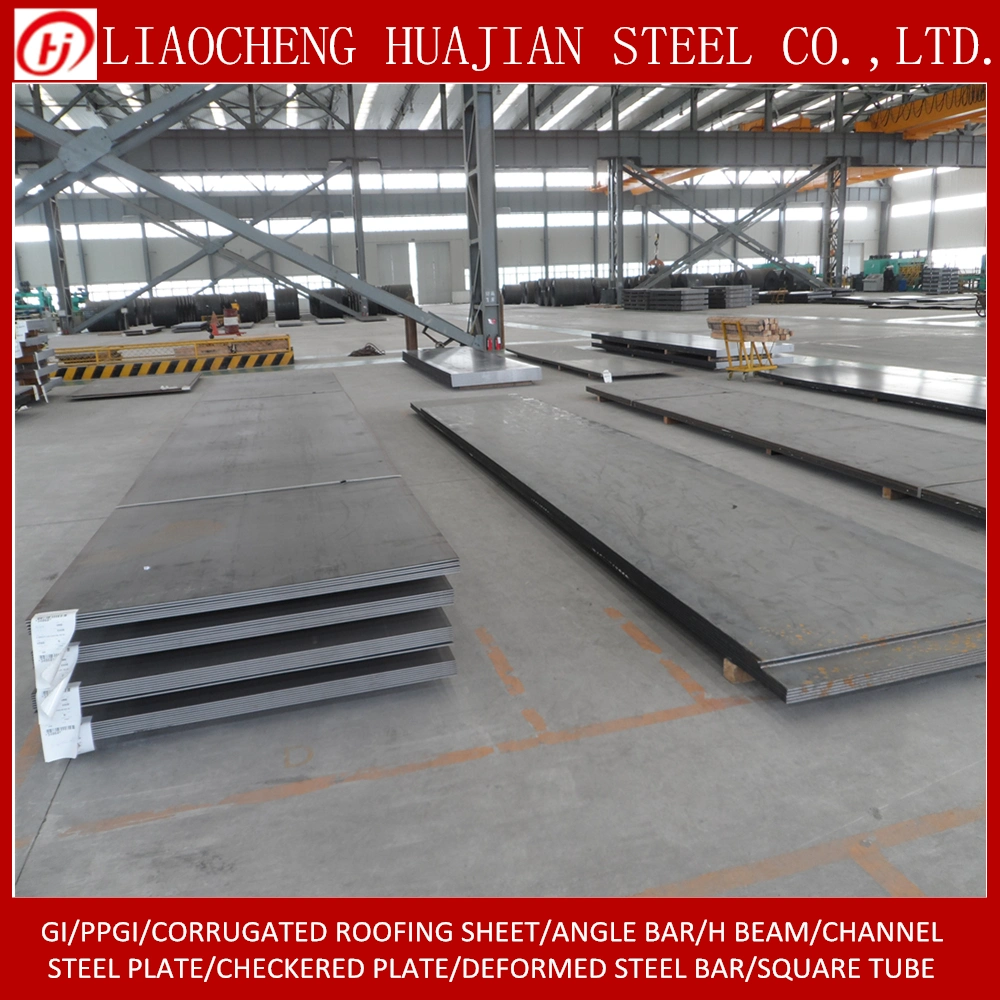 S235jr Mild Steel Carbon Plate Iron Metal Ms Steel Sheet for Building Material