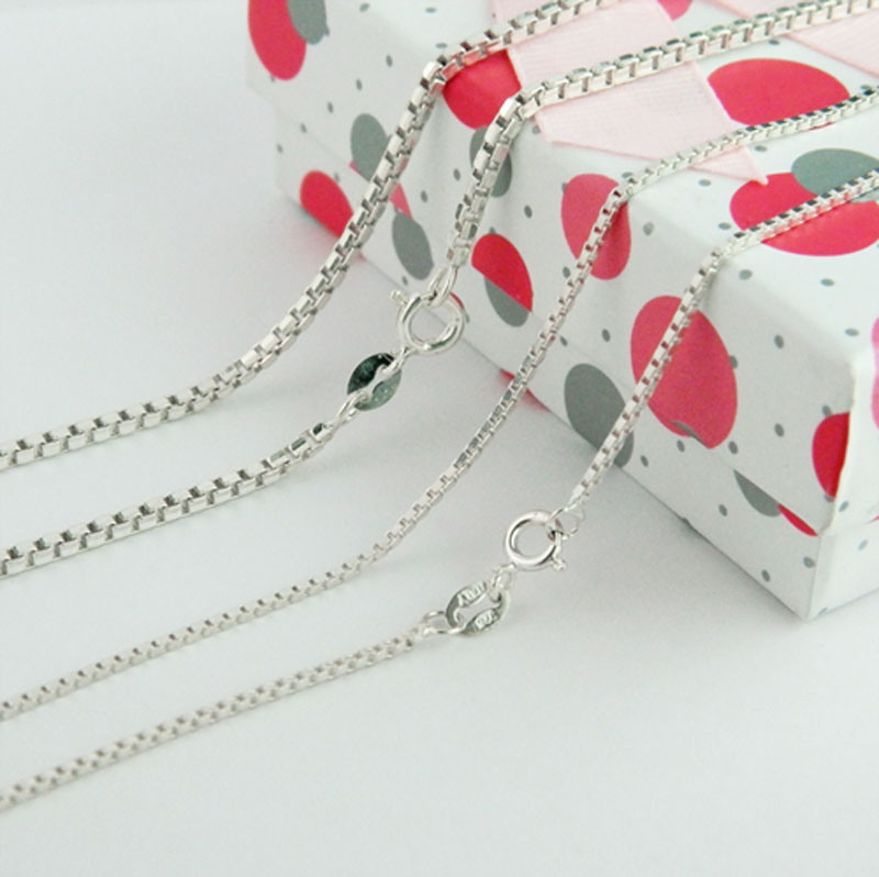 Silver Jewelry, Silver Neckalce, 925 Sterling Silver Chain Necklace