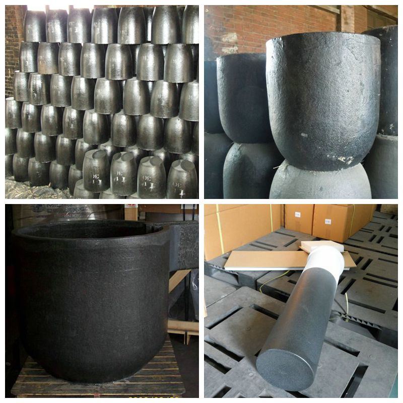 Industry Sic Graphite Crucibles for Melting in Stock