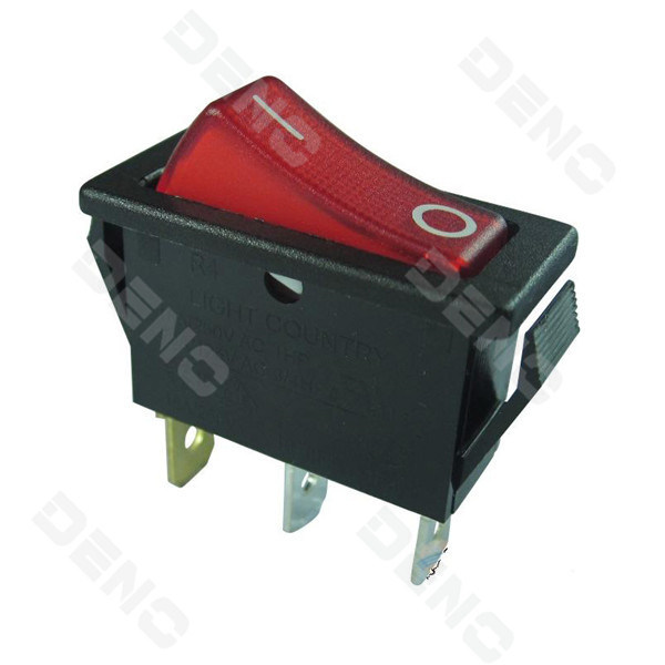 16A/250V 20A/125V AC Double Pole Single Throw Dpdt Rocker Switch