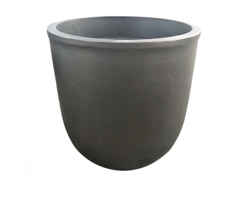 8kg Silicon Carbide Graphite Crucible Melt Metal