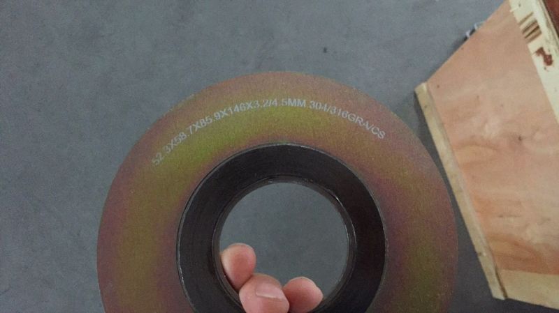 SS304 Flexible Graphite Spiral Wound Gasket