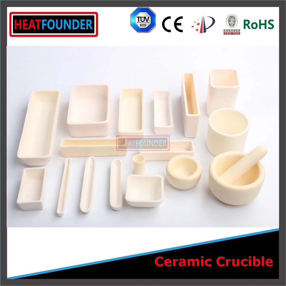 99.7% Alumina Ceramic Crucible/ Corundum Crucible/Alumina Crucible
