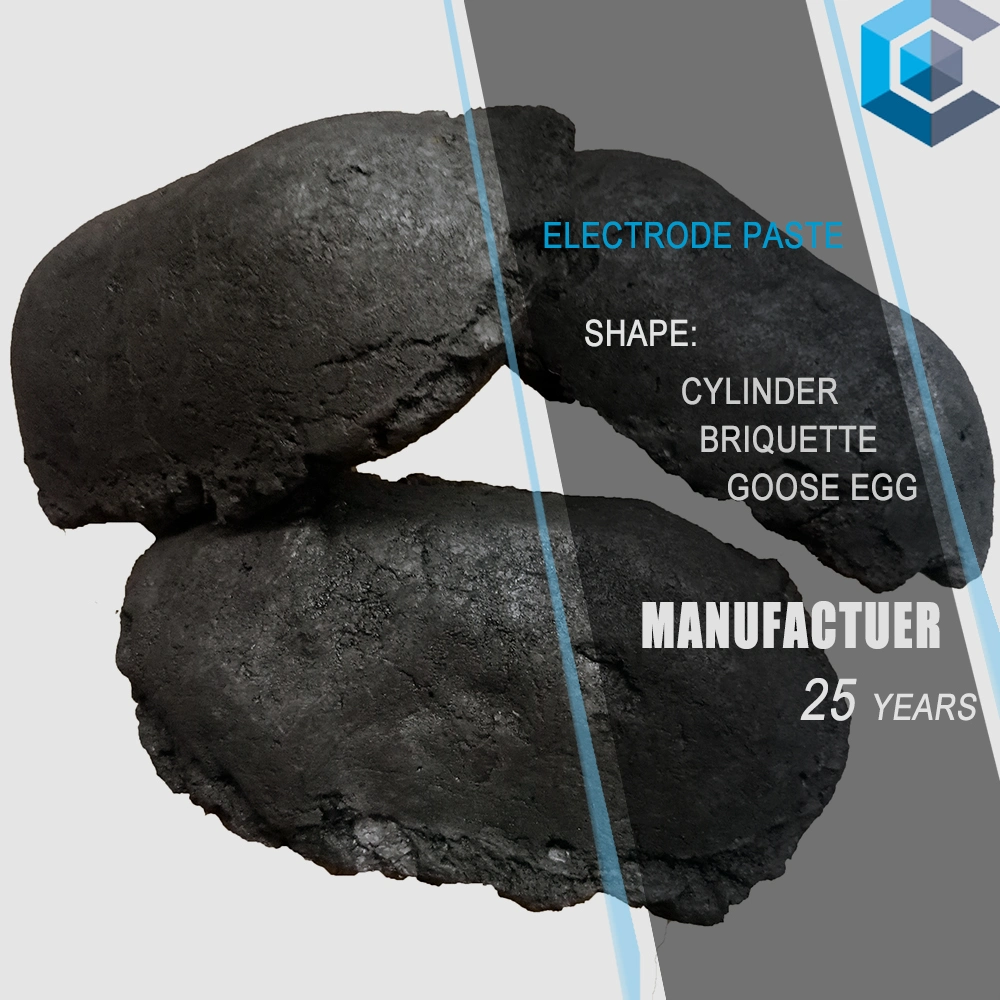 Carbon Electrode Paste Briquettes Sodeberg Electrode for Ferroalloy in Saf