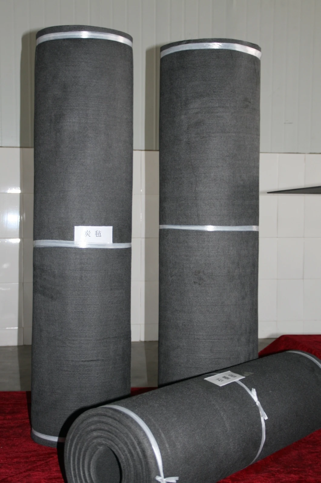 Thickness 5mm, 8mm, 10mm Graphite Felt for Vacuum Furnace