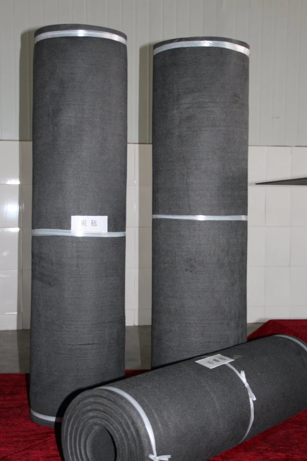 Pan Based Carbon Fiber Soft Graphite Felt for Inert Gas Furnaces