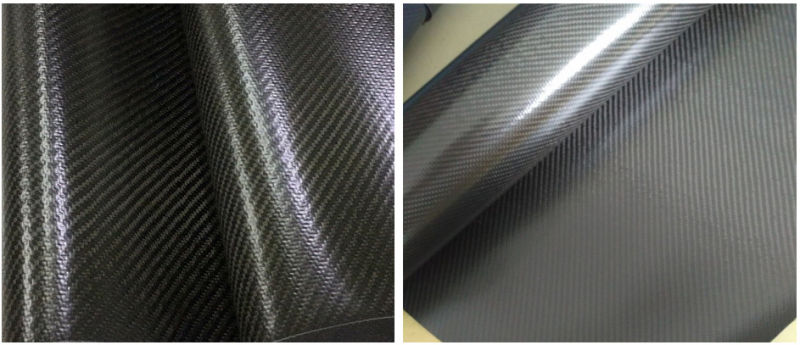 3K Carbon Fiber Fabric Leather TPU Coated