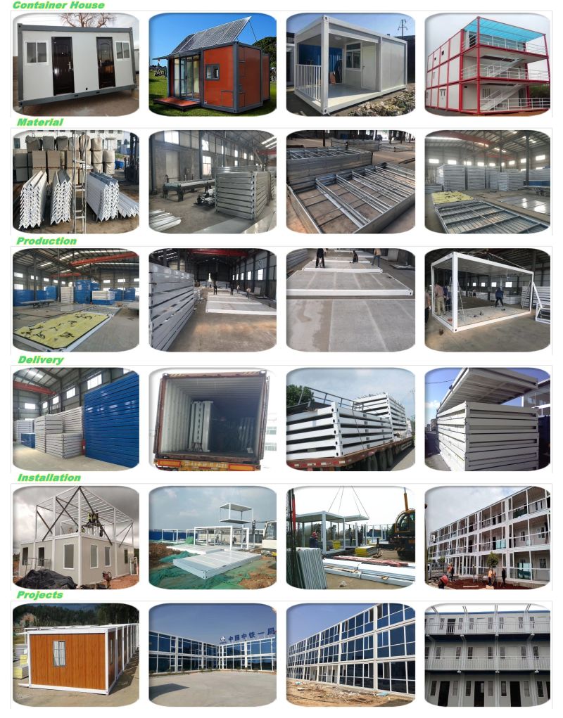 Pakistan Low Cost Cheap Steel Structure 40FT Expandable Container Two Floor Expandable Luxury Prefab House