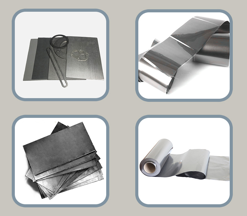 High Conductivity Carbon Expanded Graphite Paper / Sheet