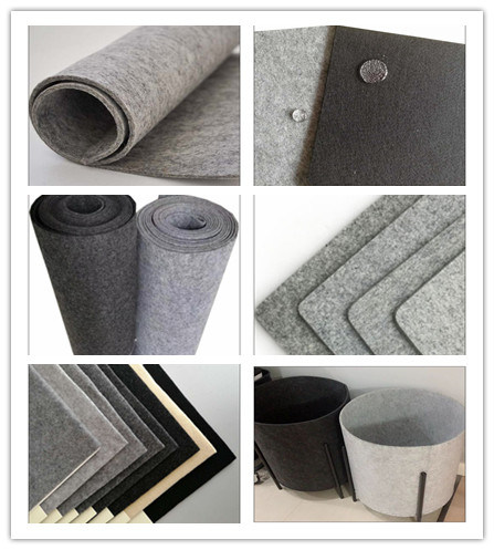 Sheet or Roll Nonwoven Carbon Needle Felt