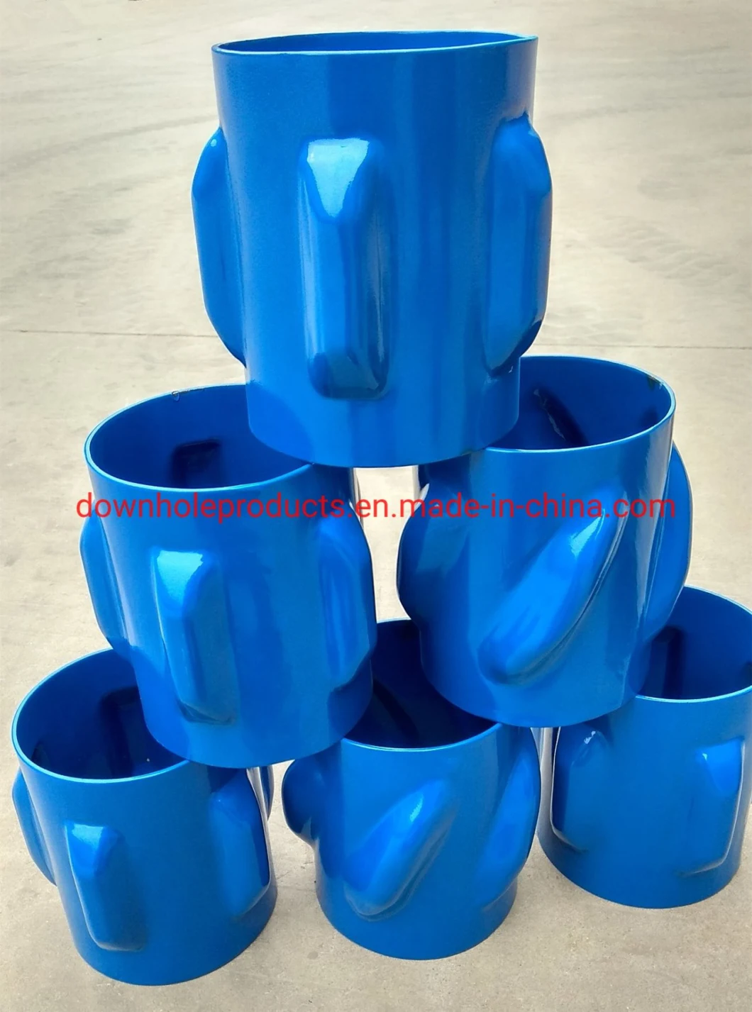 Solid Body Hollow Vane Spiral Centralizer