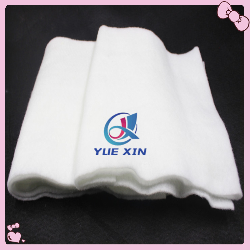 White Soft Needle Polyester Felt for Glove Using